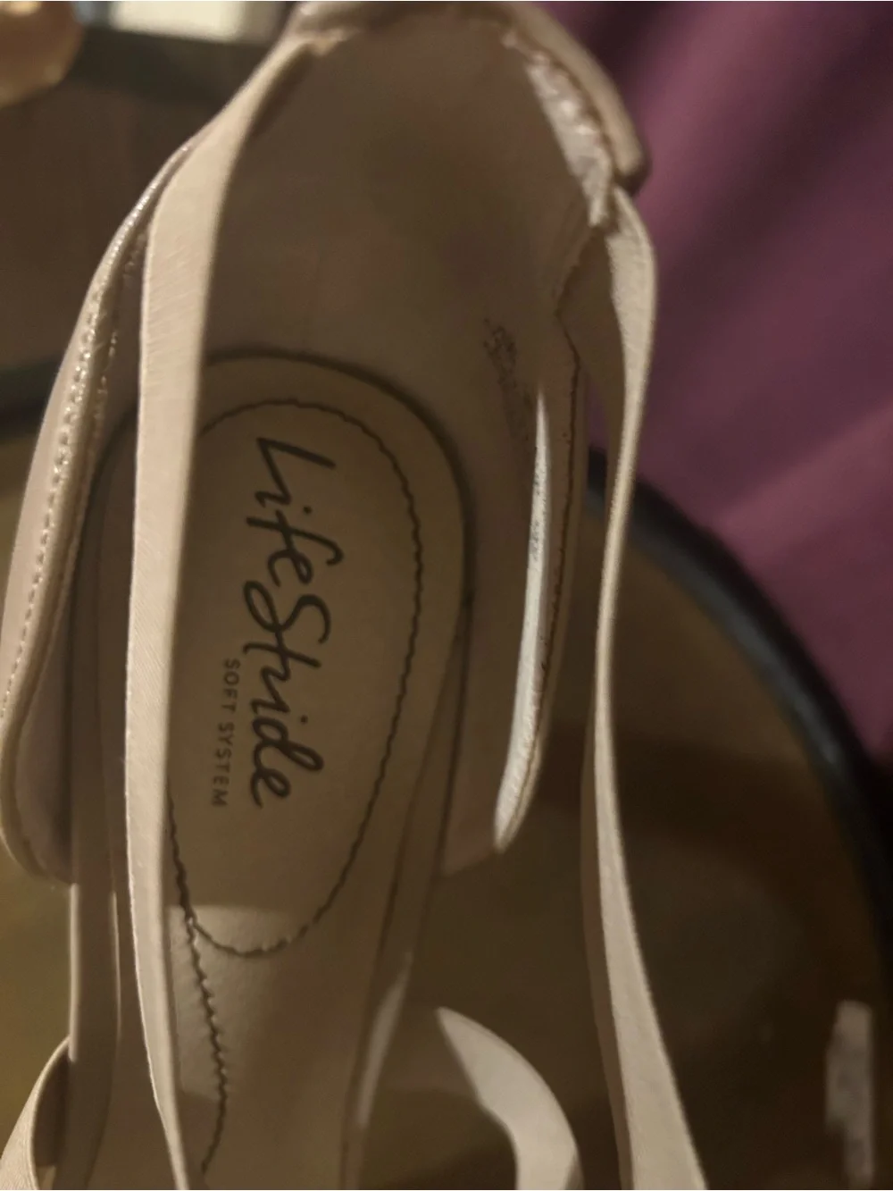 Women's Strappy Nude High Heel Pumps SZ10